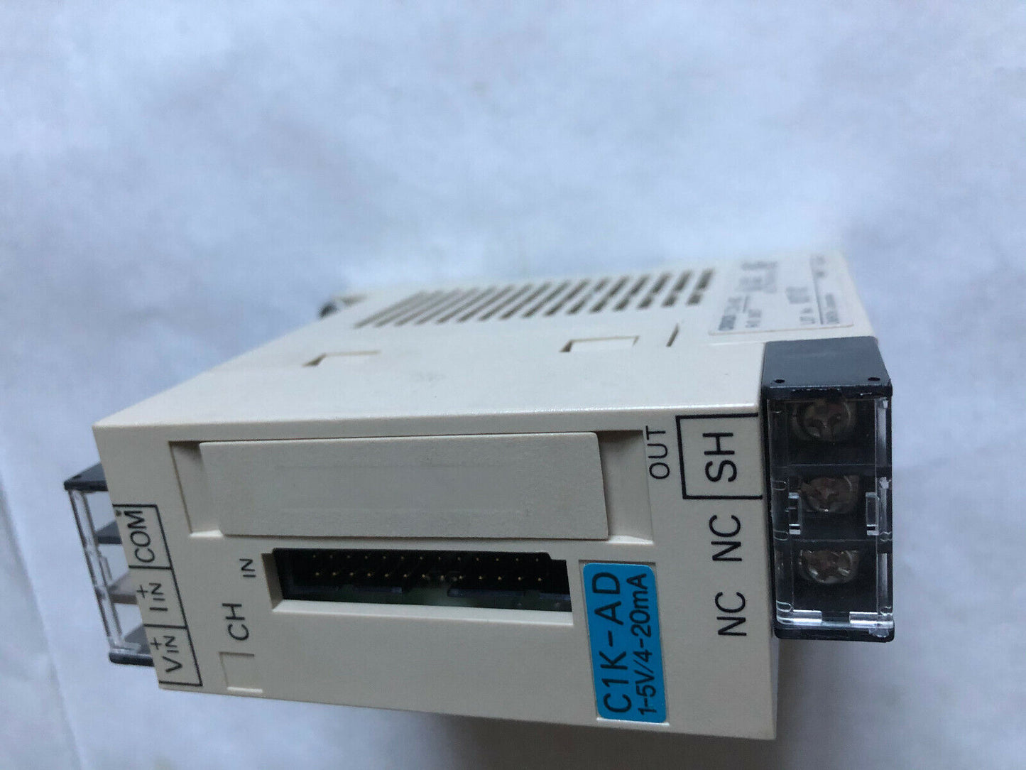 Omron C1k-Ad Input Module 1Point Analog-Digital 1-5V/4-20Ma ,Sv