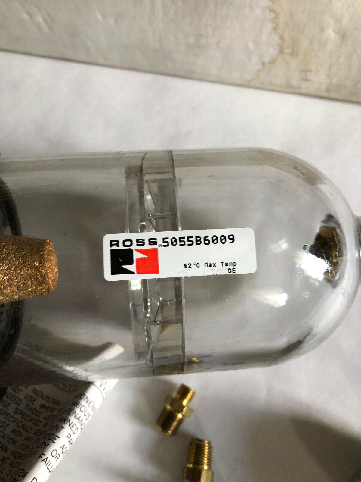 New 1” Ross 5055B6009 Pneumatic Silencer Reclassifier Regulator Refill Filter,Cz