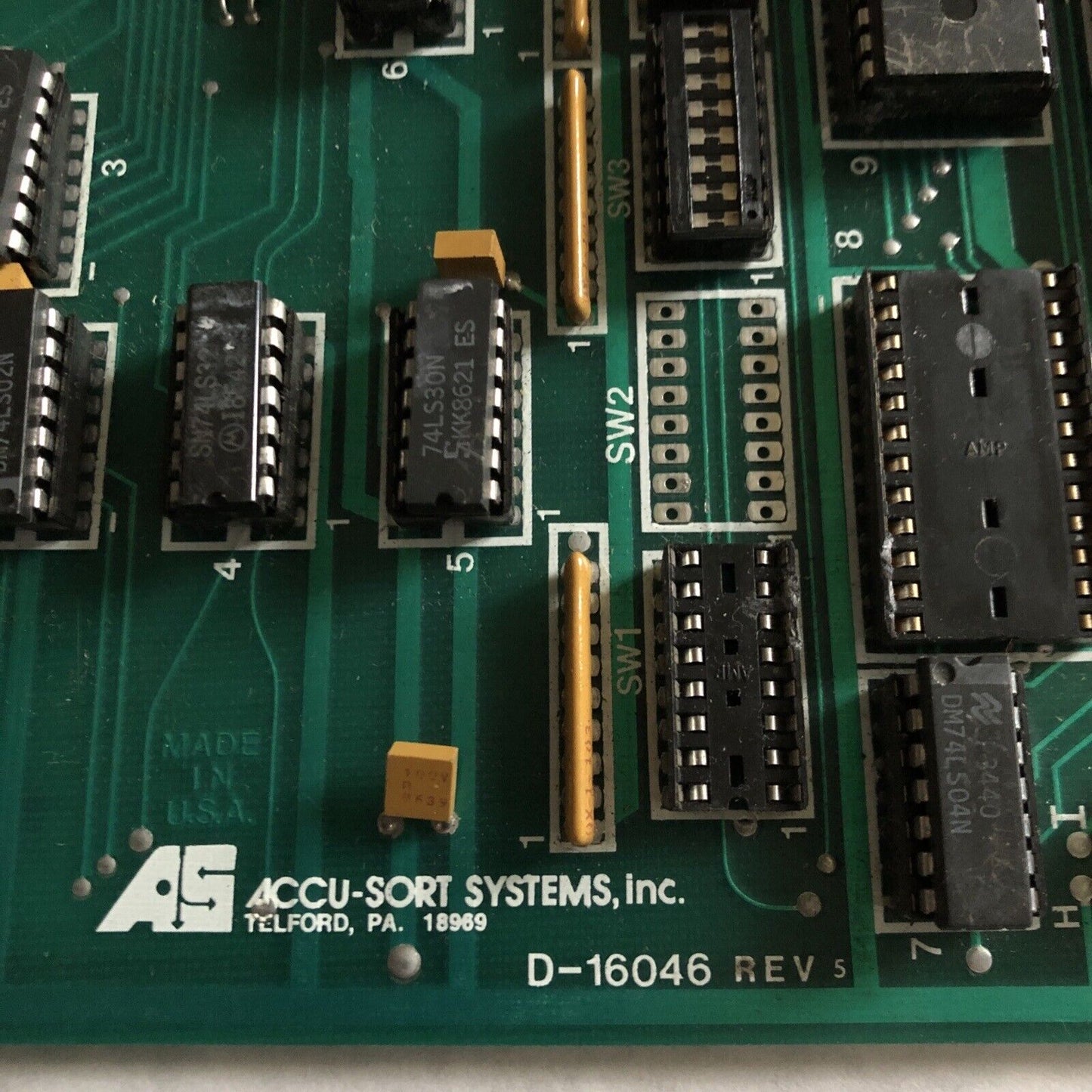 As D-16046,Accu-Sort D-16046 Rev5,Accu-Sort D-16046,Az