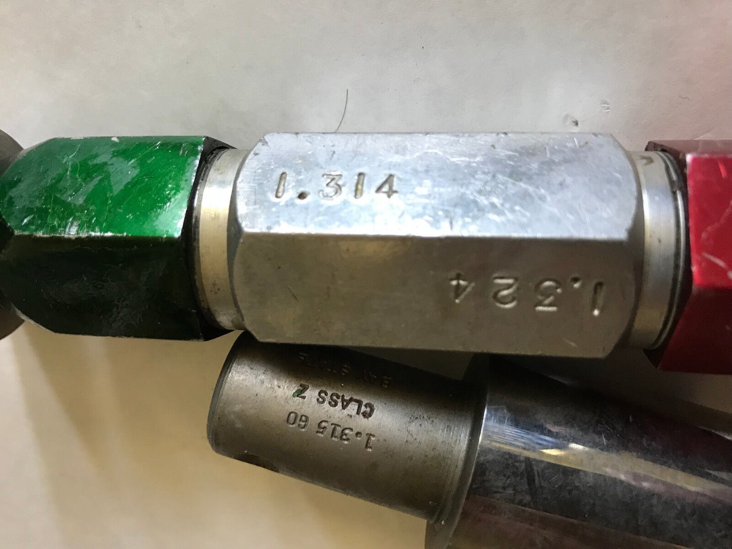 Dearborn Inspection Gage Go No Go Plug Gage 1.314, 1.324 ,1.315,Eq