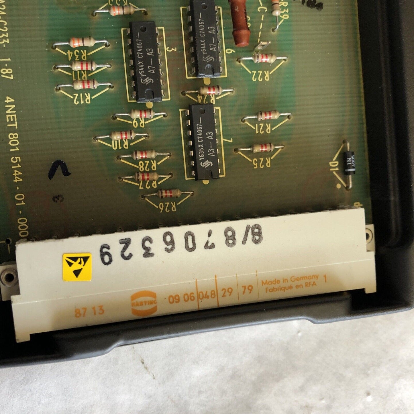 New Siemens 6Ec2 220-0B Simatic C74040-A24-C233-1-87,4Net 801 5144-01-000,Ea