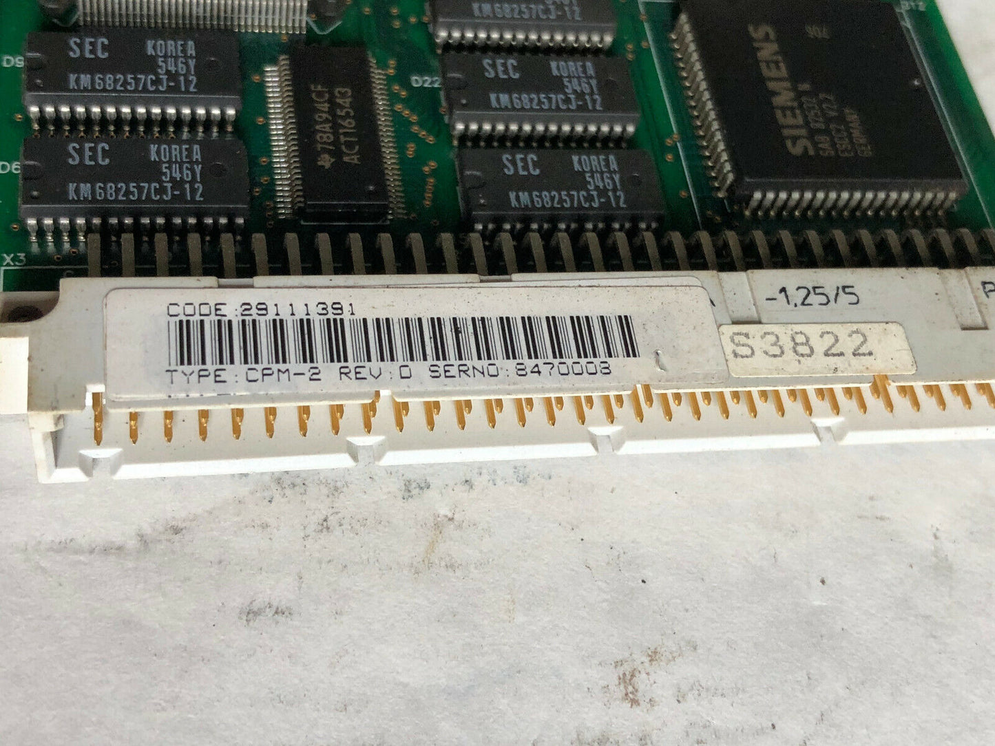 Abb Cpm-2 Rev,D Rocessor 3Bfs 120 2909 2419, 29111391,Cf