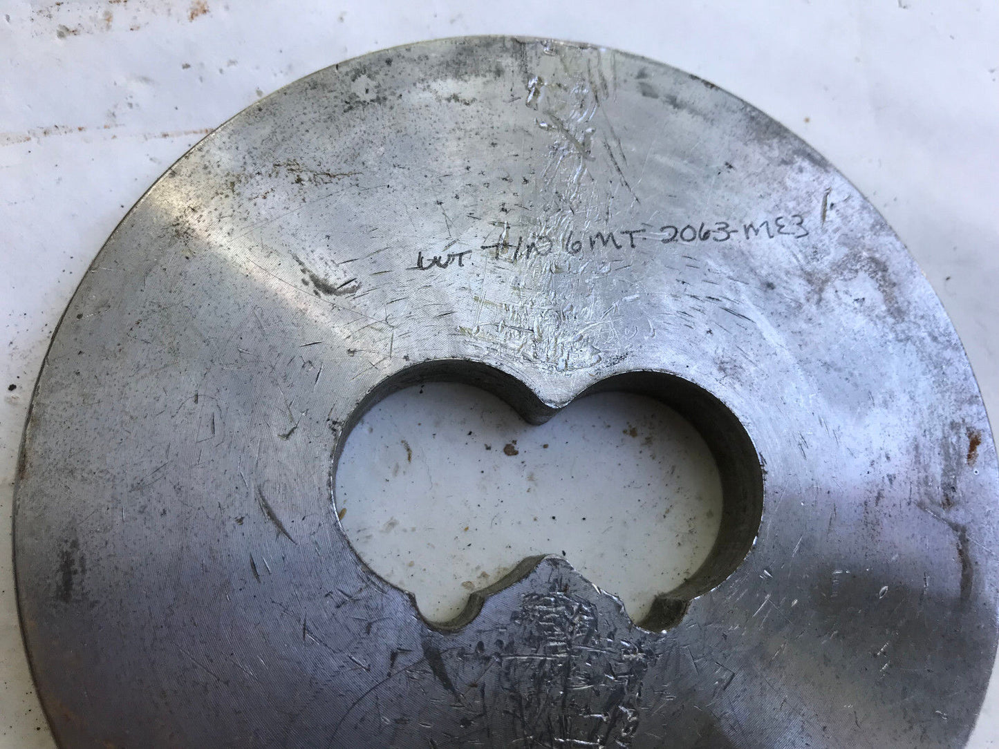 Wilson 3-1/2" Special Punch & Die Set Wt 2063,Wt Tin6mt-2063-Me3,Tg