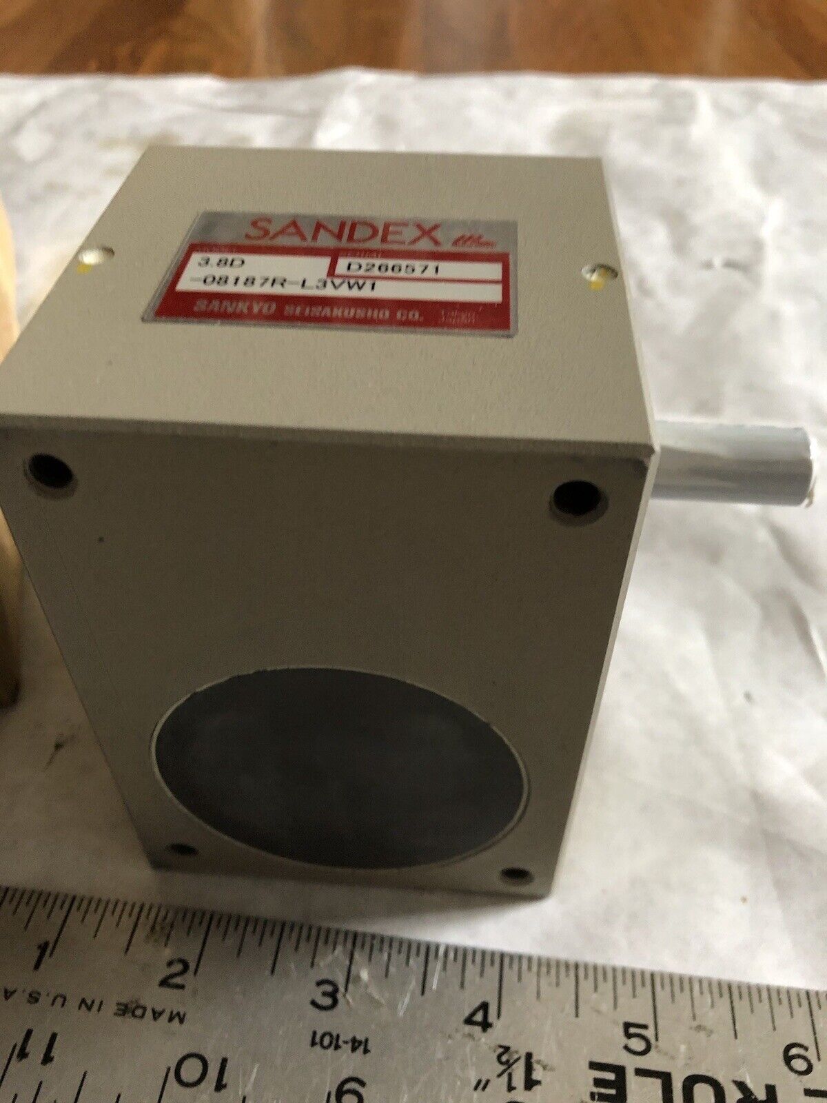 New Sankyo Sandex 3.8D-08187R-L3vw1,Seisakusho Sandex 3.8D-08187R-L3vw1,Ap