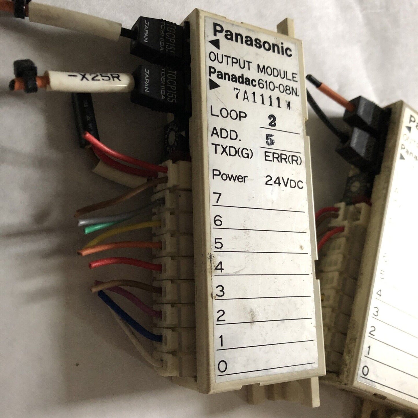 Lot 2 Panasonic 610-08N Panadac Plc Inputs, Output 61008N,Ct