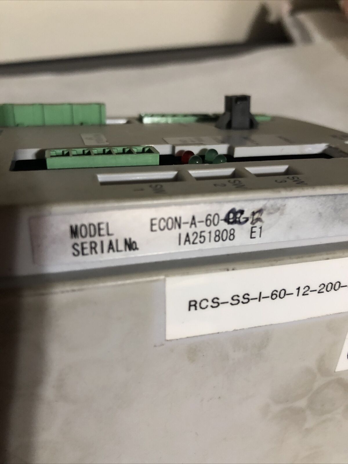 E-Con Iai Ec0n-A-60,Econ-A-60Cc-2,Rcs-Ss-I-60-12-200-S-B-Cr,Econ-A-60-Pr1,Dj