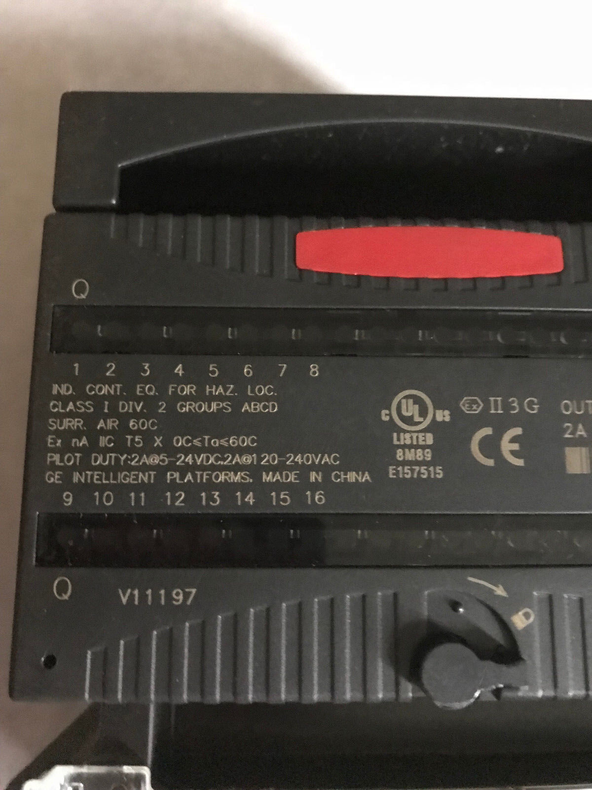 Ge Ic200mdl940j,Ge-Fanuc Plc Module Ic200mdl940 Ic200mdl940j,Ge 2A Iso Form A,Ej