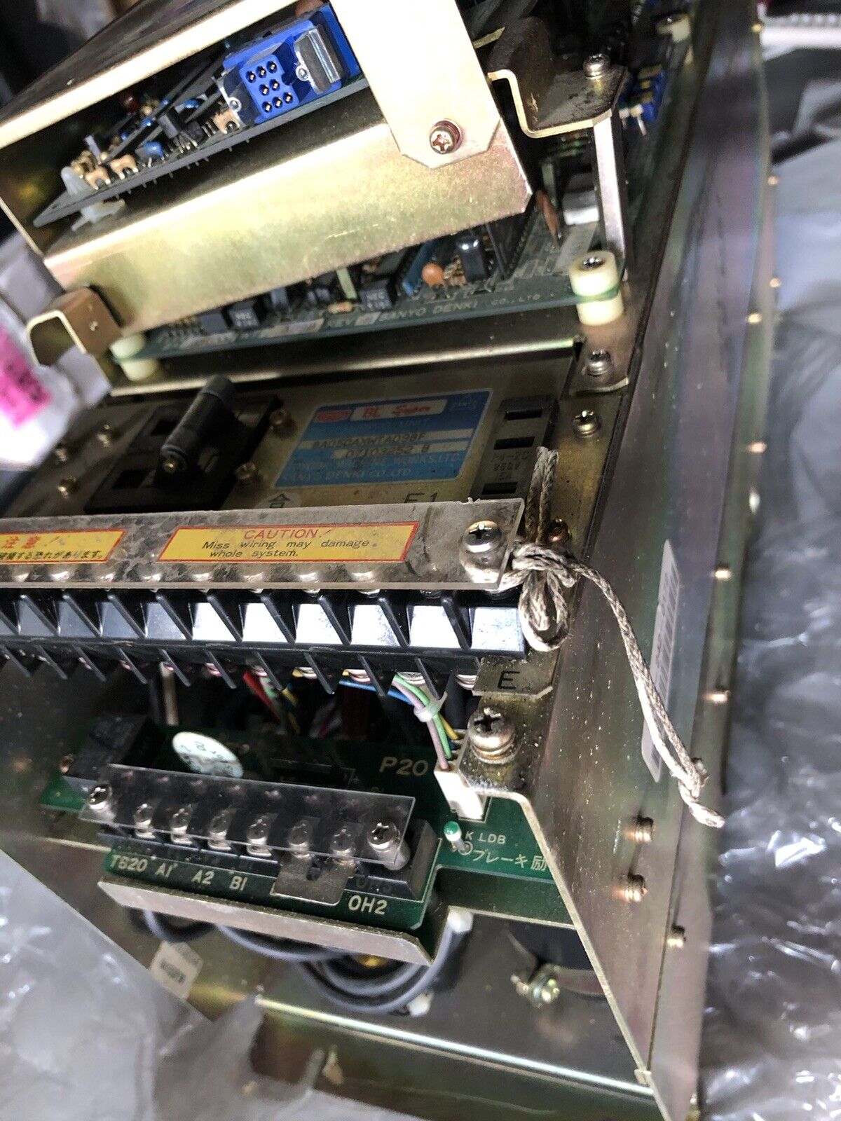 Sanyo Denki Ba050axwta09bf Bl-Super Servo Unit,R-Work,Toyota Ra15a18004,Bg