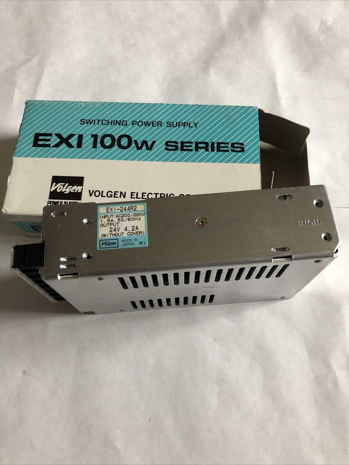Volgen Exi-244R2 Power Supply,24 Vdc,4.2 Amps Volgen Traco Ex1-244R2,Ex1100w,Dj