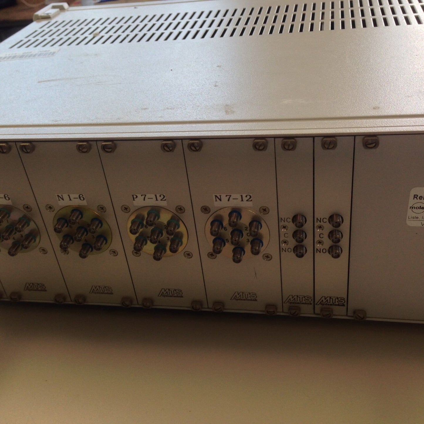 Mts Systemtechnik Kre-2000 Plc Modular Switching System,Kre-3231-Tfru,Da