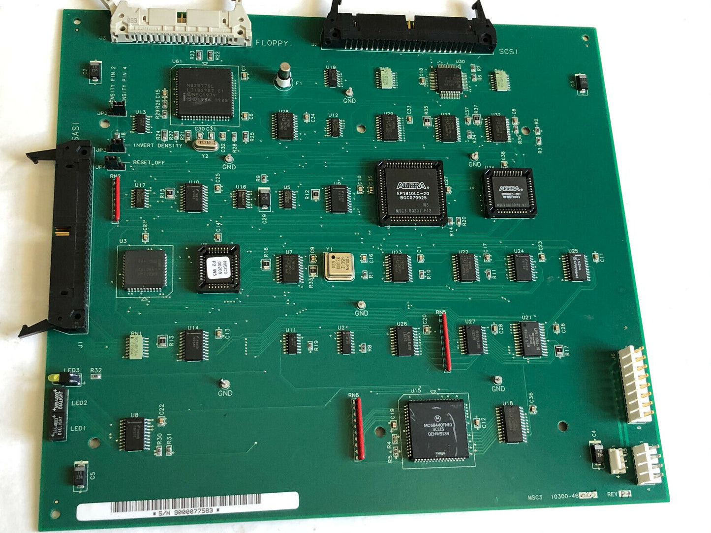 Adept Msc3 10300-46625 Cnc Mass Storage Controller 10300-46 625 Rev P7,Cf,Cd,Bo