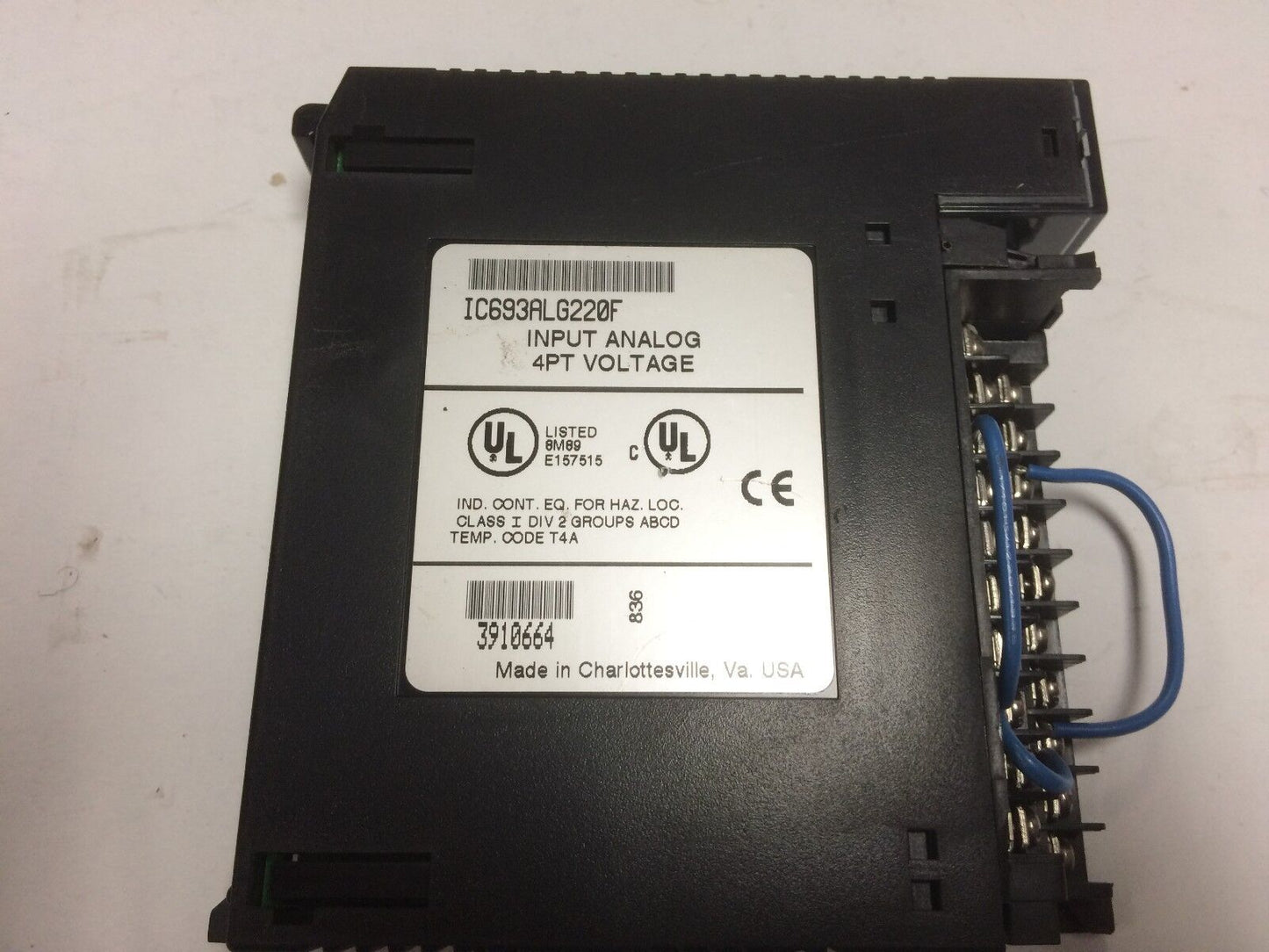 Fanuc Ic693alg220f Plc Analog Input 4Pt Voltage Module,Bv