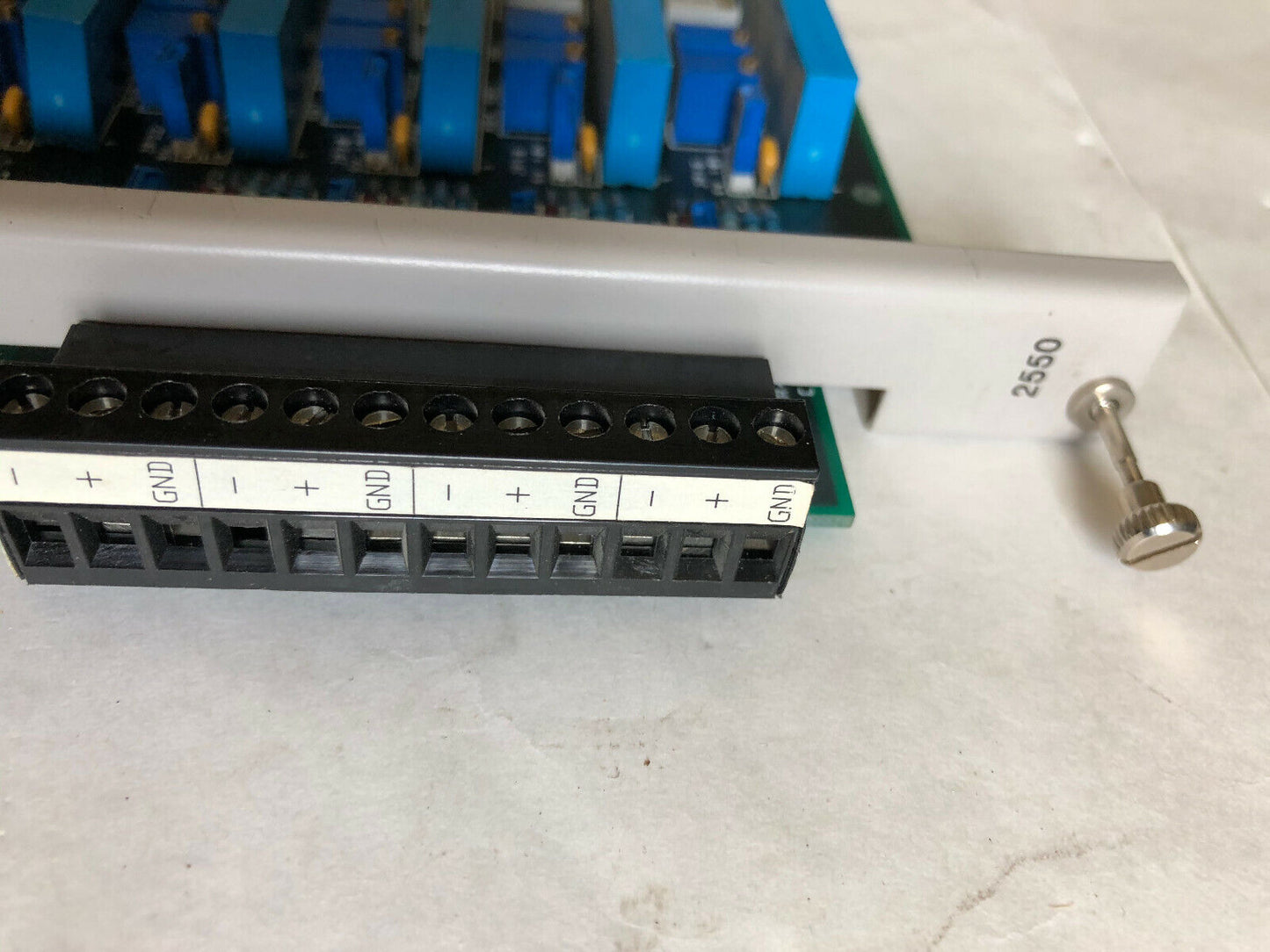 Cti 2550,Control Technology Inc. 901B 2550 Board,Isolated Analog Input 2550,Ch