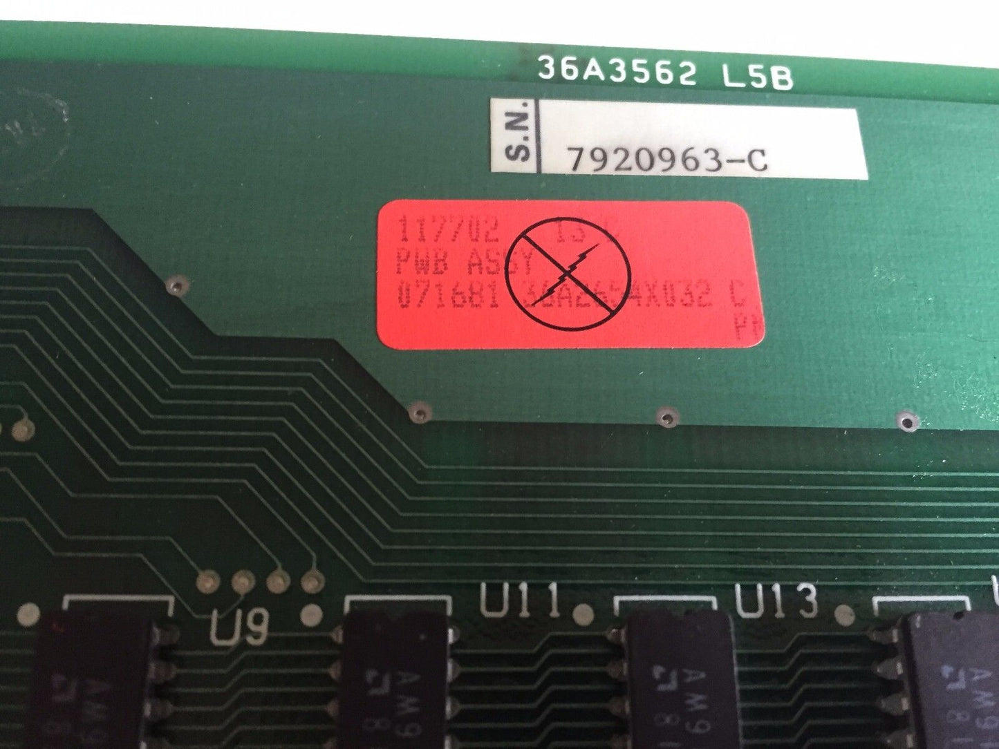 Fisher Control 36A3562 L5b,117702,071681, Dm6001, 36A3562l5b,Bv