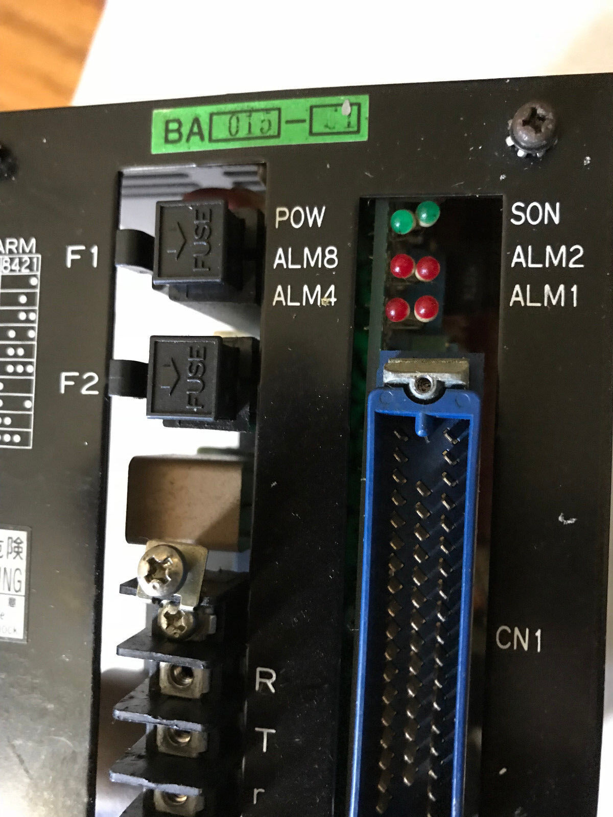 Sanyo Denki 65Ba015vxk61,Ba015-01 Servo Amplifier. Prs-1874D,Ee