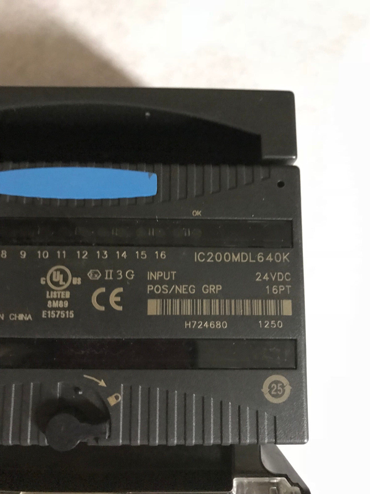 Ge Ic200mdl640k,Ge-Fanuc Plc Modulei C200mdl640k,Ge 24Vdc,Ej