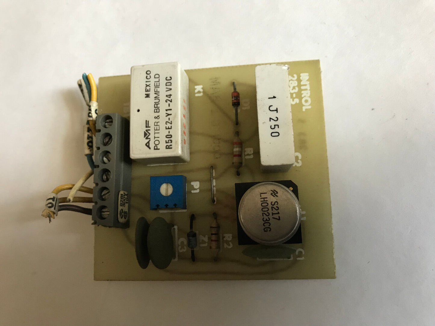 Introl 283-5 Introl Design Robotic Servo Circuit Board 305-3A,St