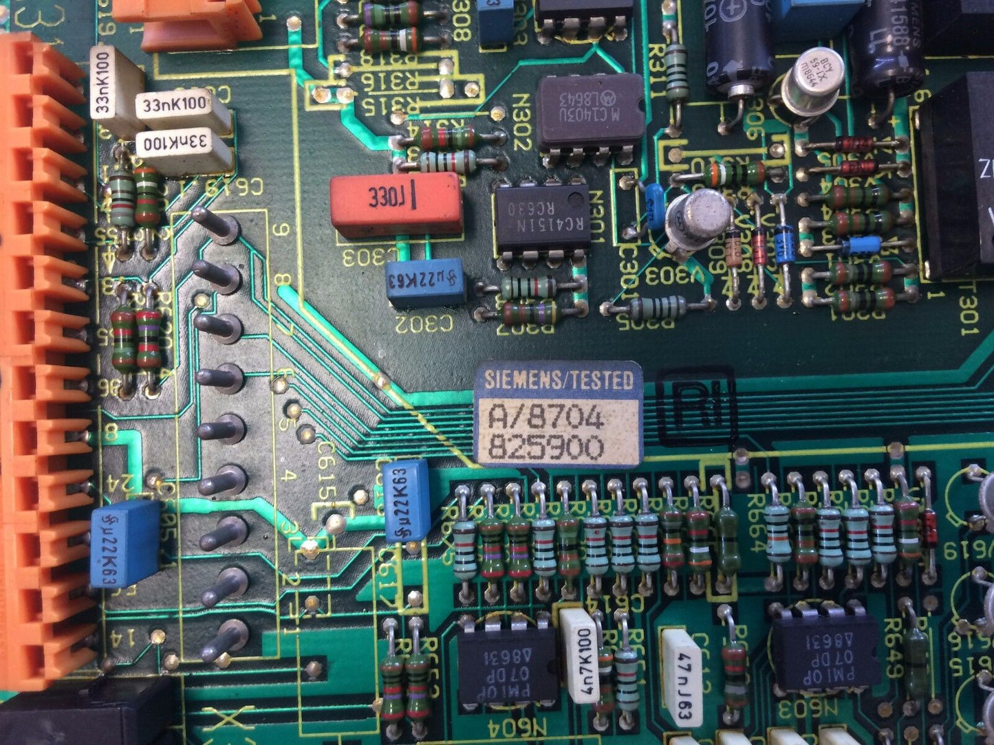 Siemens 6Rb2000-0Nf01 ,447 700.9085.01,3-711-2482G Pcb Board, Cv