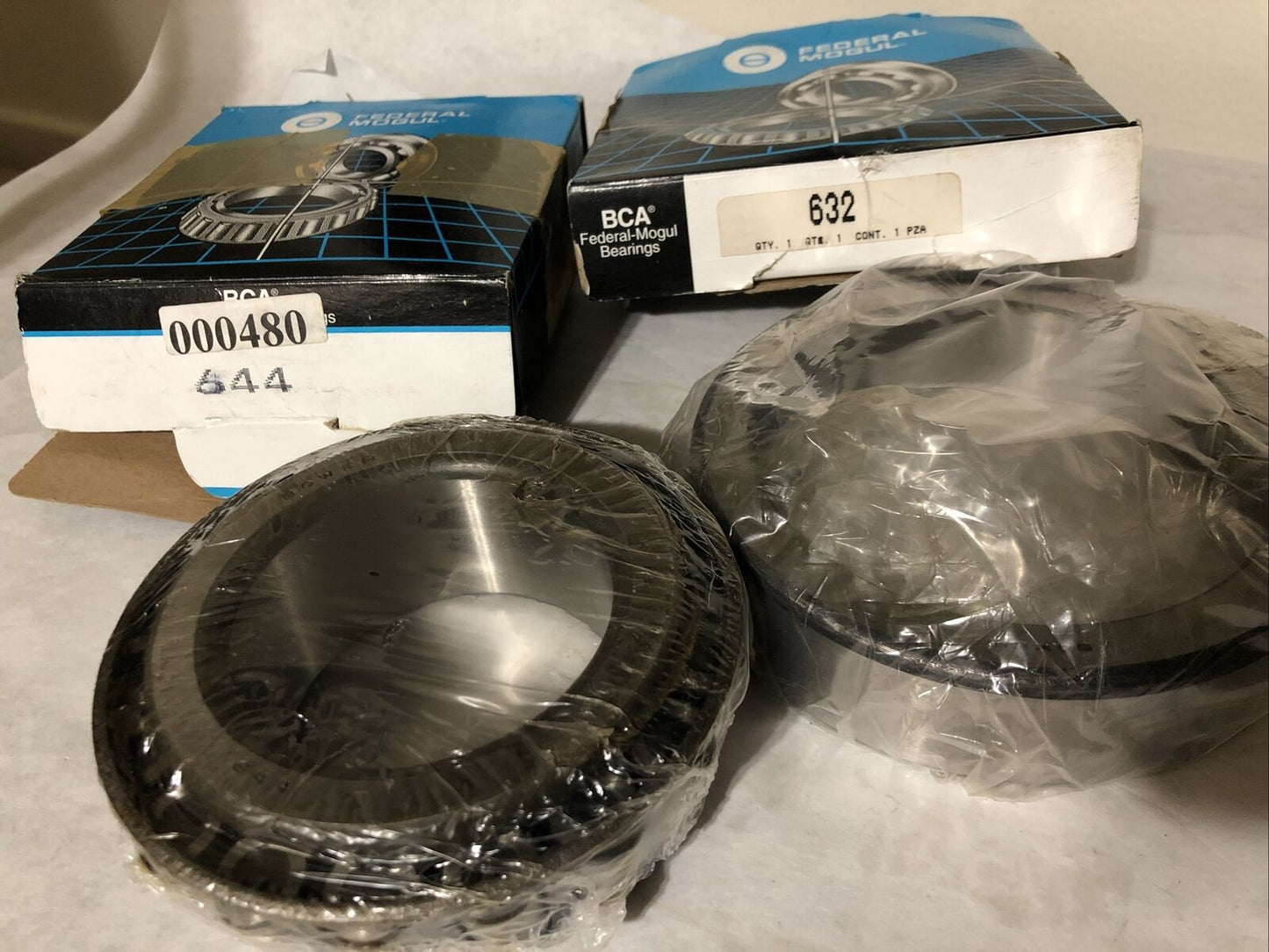 Set Federal Mogal 644/632 Tapered Roller Bearing Cup & Cone,Bower Ks7 644,Km,Bq