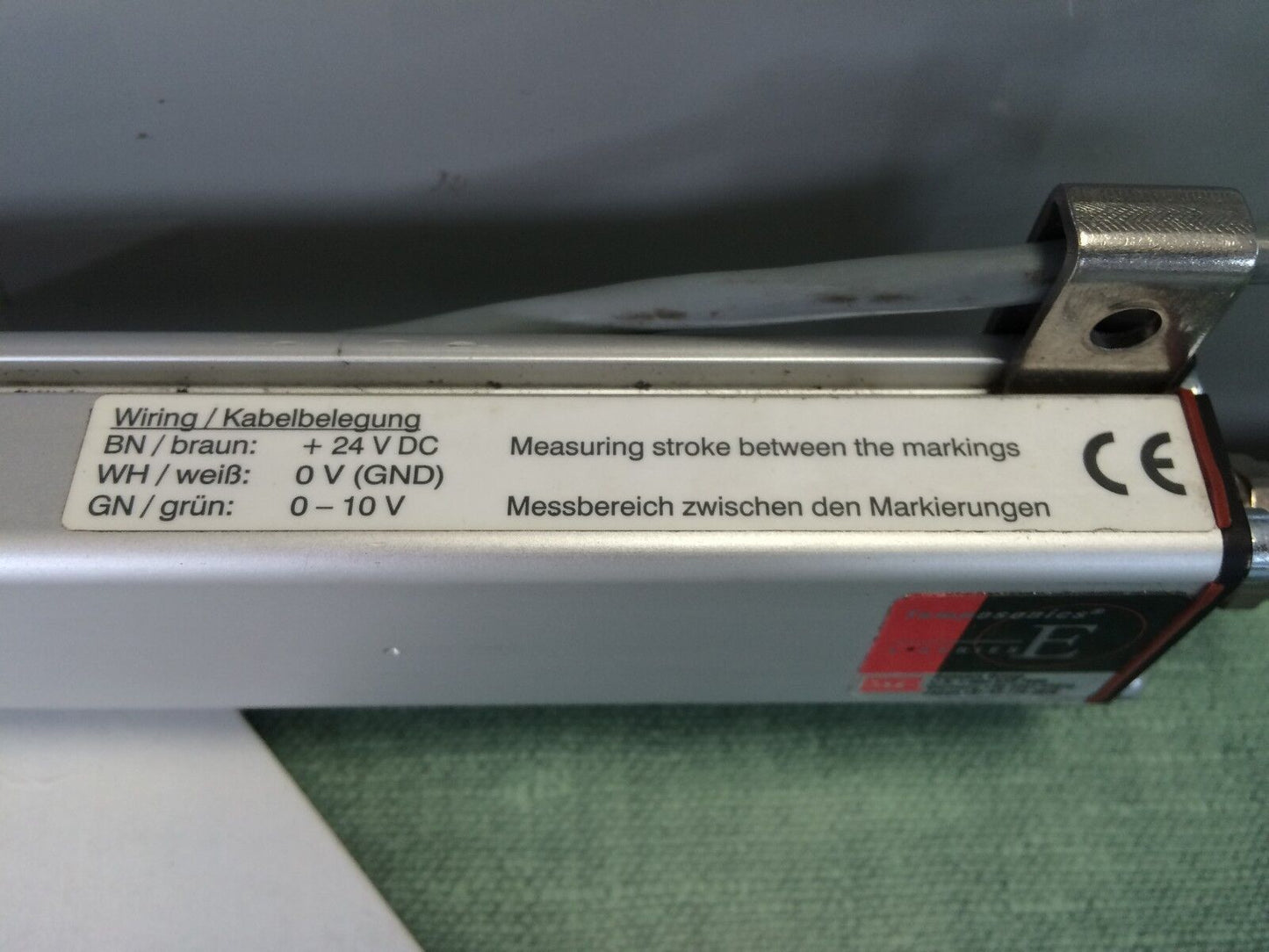 Mts Ep2a-015 Temposonic Linear Displacement Analog Output Transducer,Fi