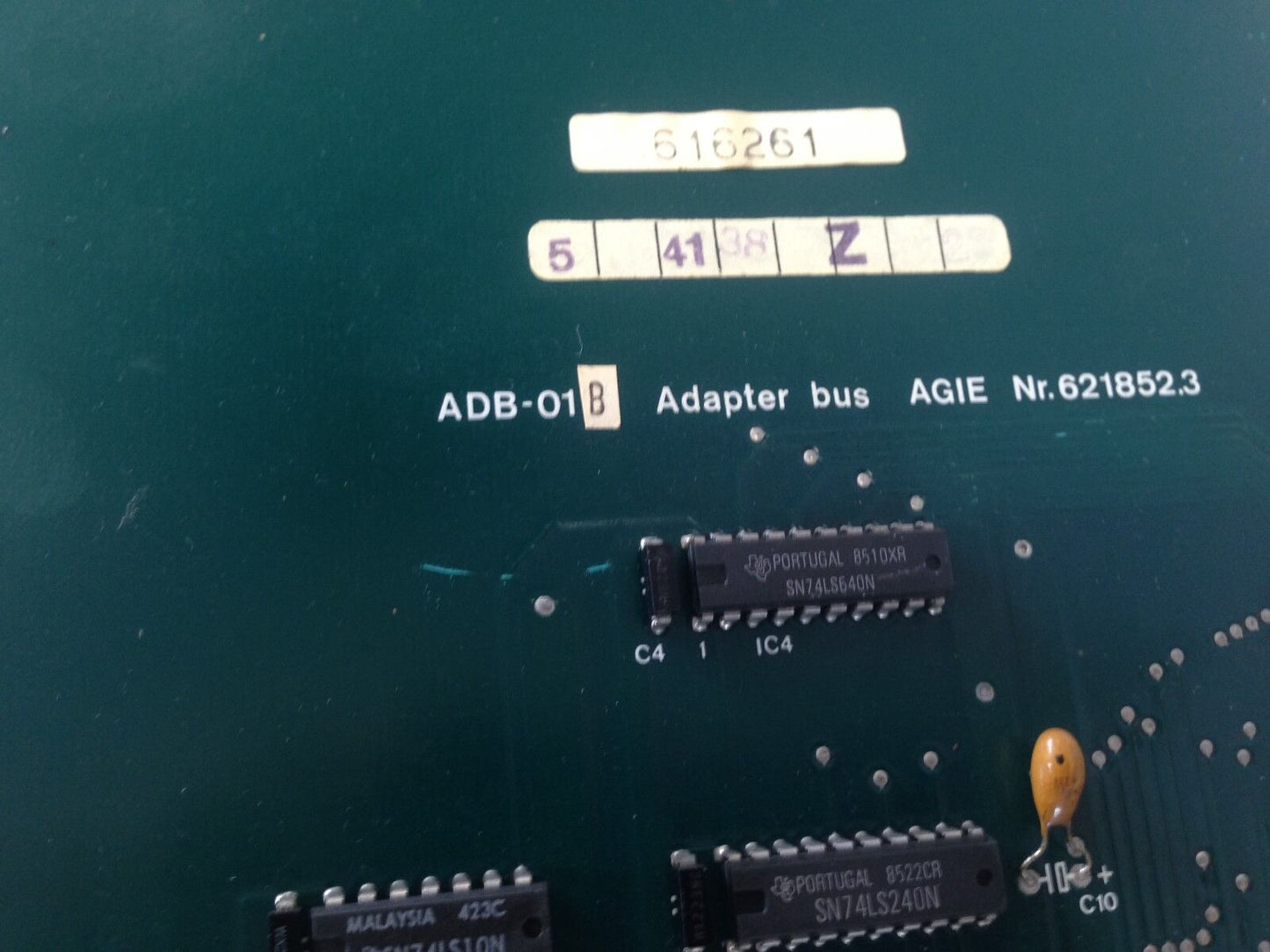 Agie 621852.3 Adb-01 B, Adapter Bus Pcb Card Circuit,Bx