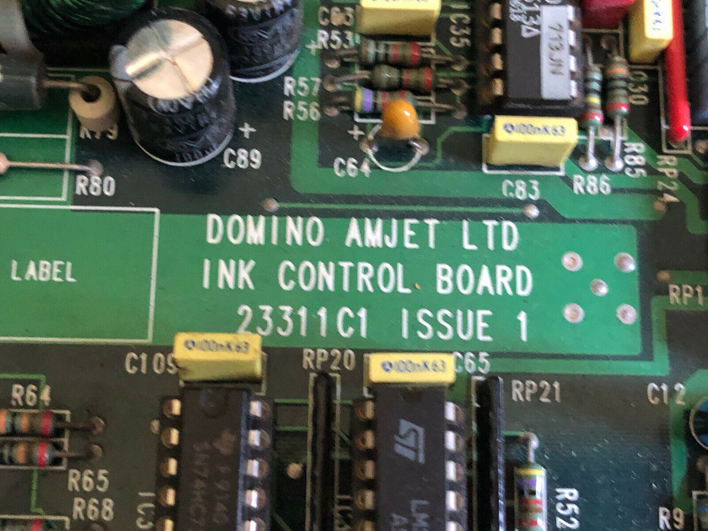 Domino Amjet 23311C1 Issue1,23211B1 1Ss 1 Printing Ink Control Board,Cf