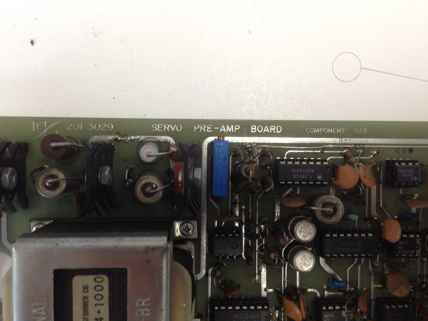 Servo Pre-Amp Board 201 3029,Dd