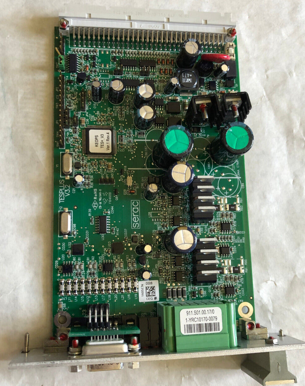 New Serac 911.S.0100.17,911 S 0100 17,Tesplus V3.2,Tes+V3,Cw