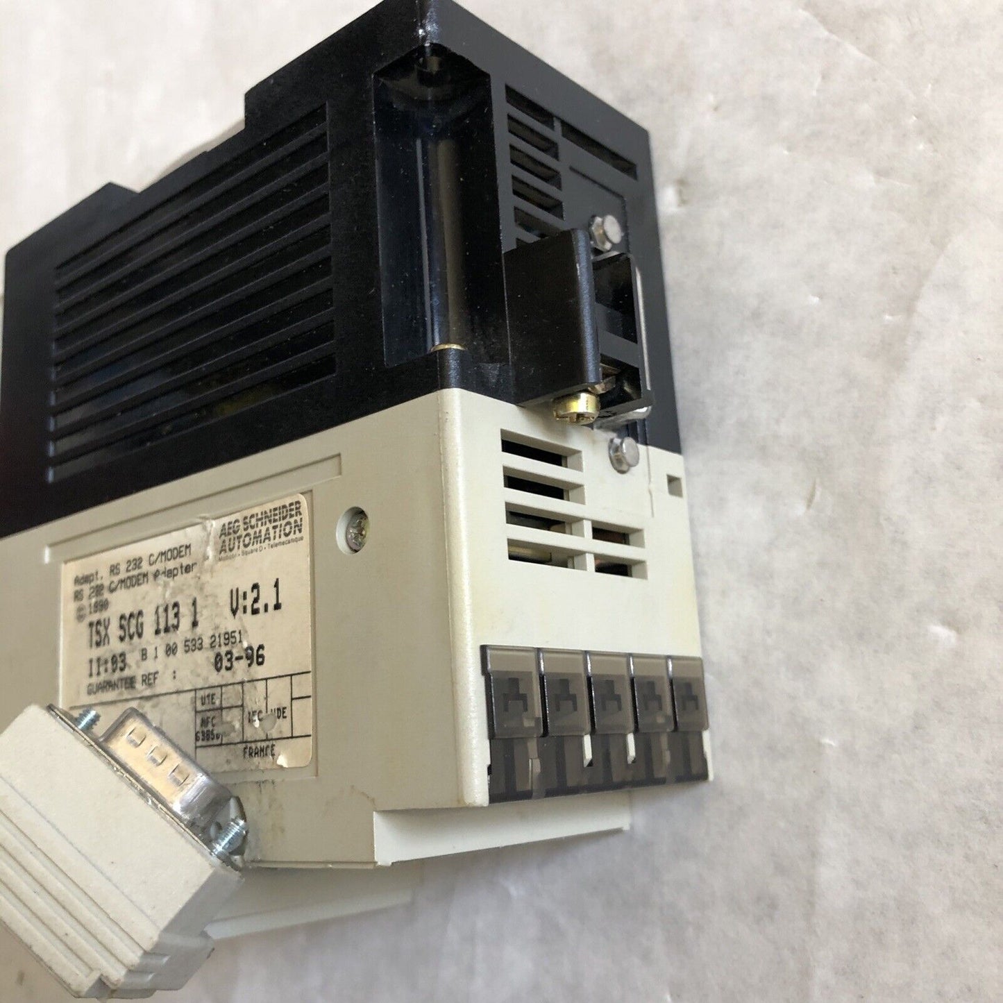 Telemecanique Aeg Schneider Tsx-Scg-113-1,Rs232 C/Modem Adapter,Dd