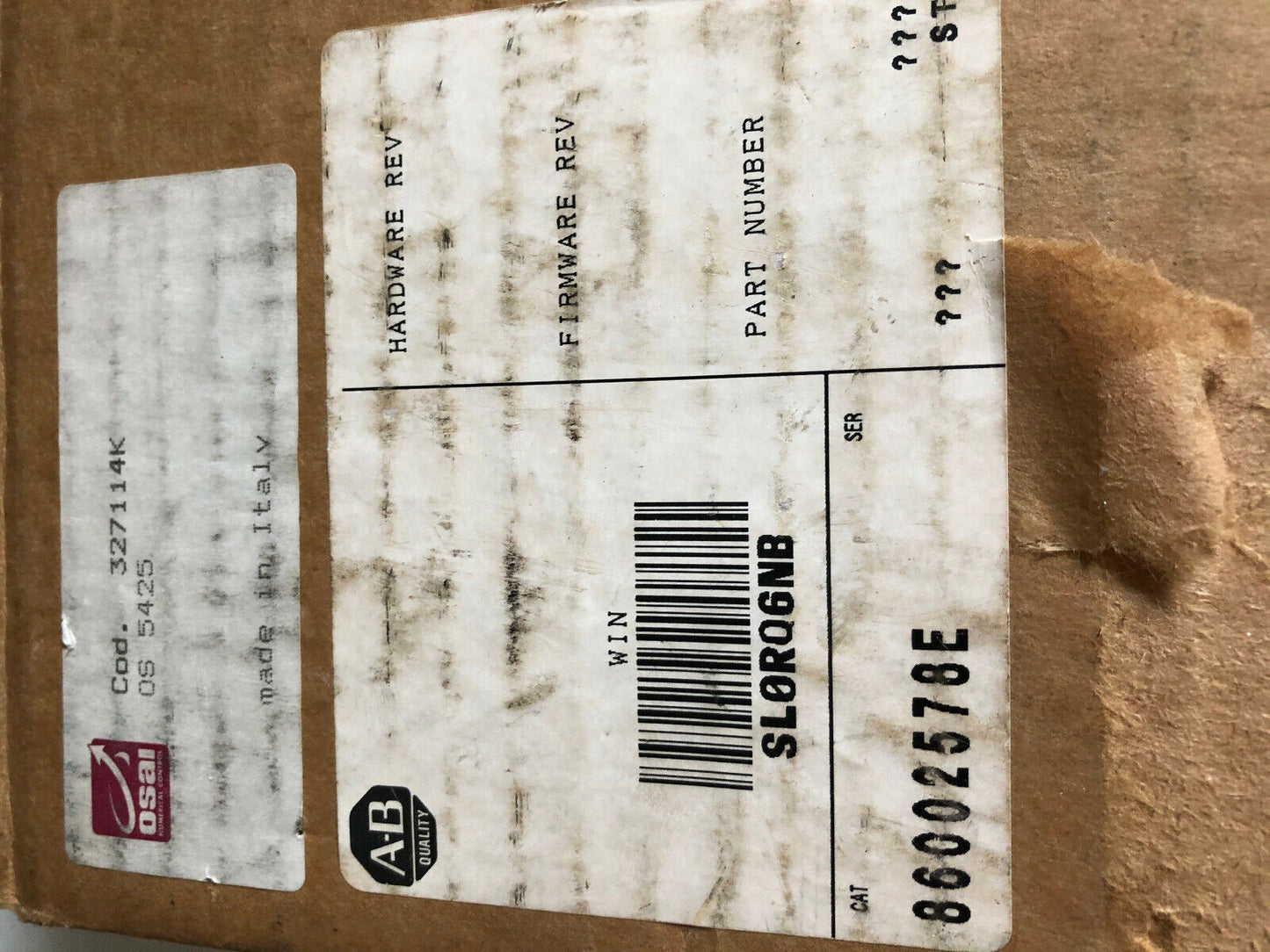 Osai Os5425p,Os5425 Encoder Feedback,86002578E,327113J,93127882,327114K-Pl,Sk
