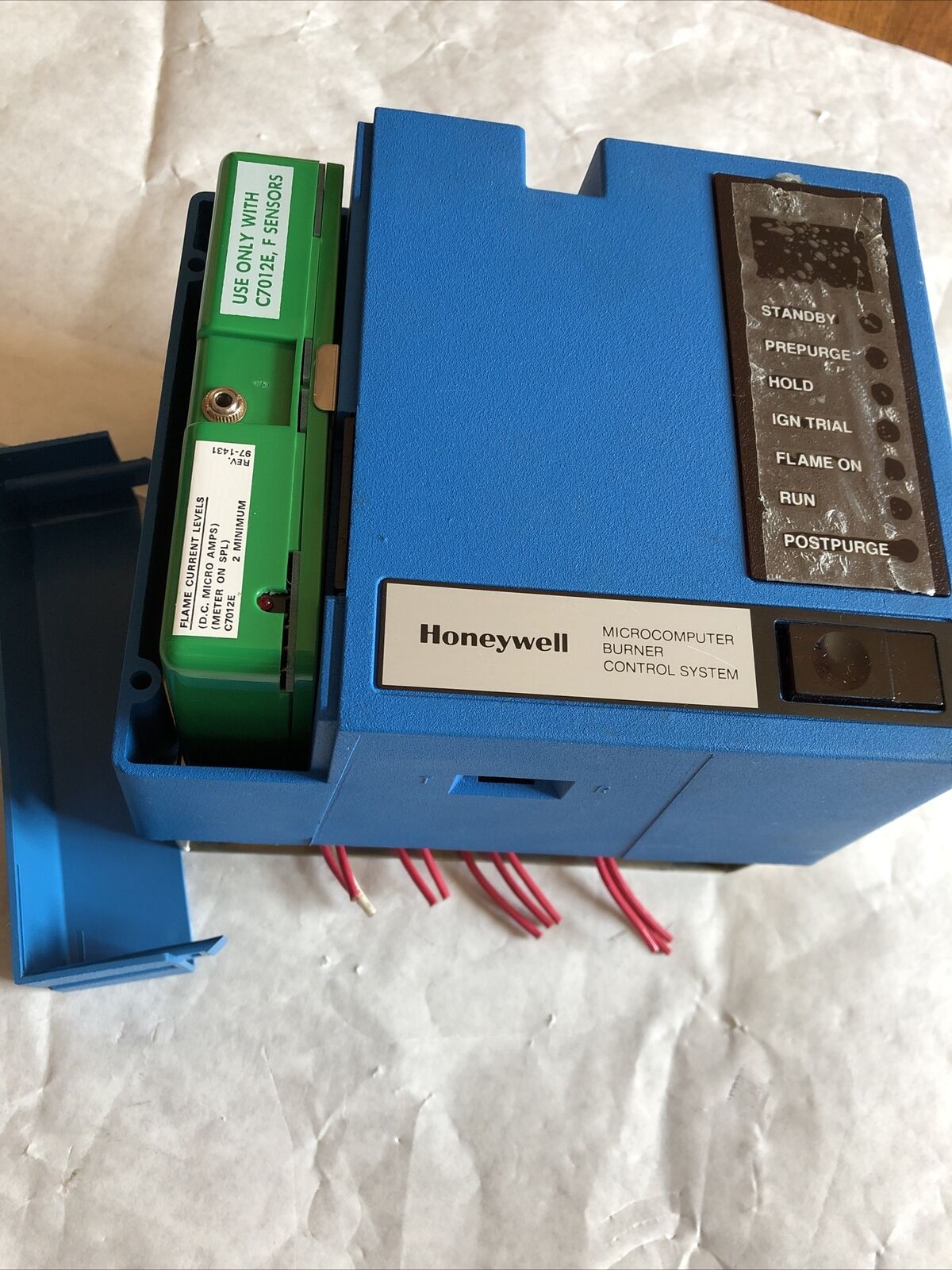 Honeywell Bc7000l1000 Microcomputer System R7247c1001 Dynamic W/ Base 97-1418,Dg