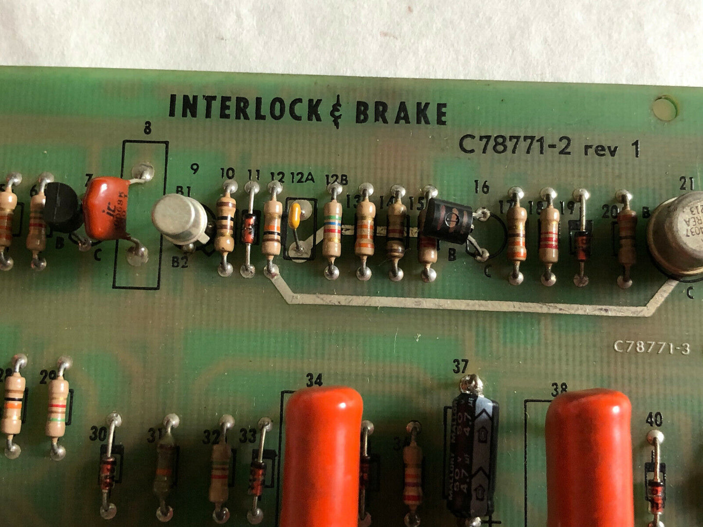 Kollmorgen Inland C78771-2 Rev.1, Interlock & Brake,Cg