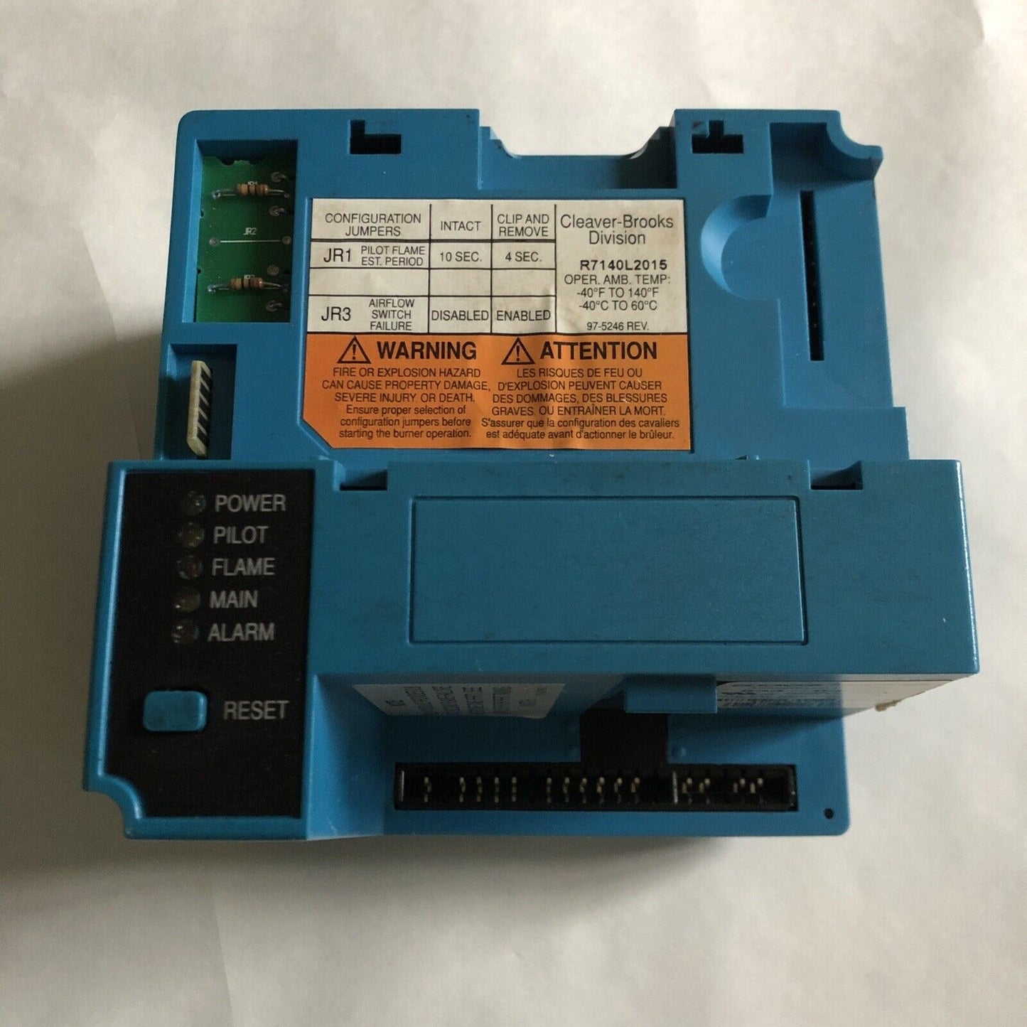 Cleaver Brooks R7140l2015,50005309-007 Burner Controller,Et