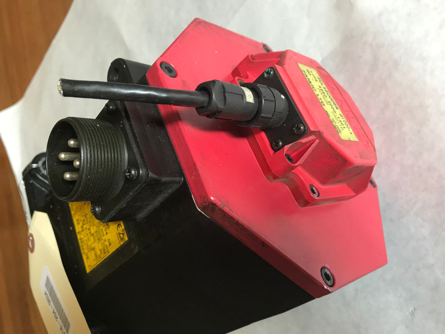 Fanuc A06b-0265-B100 Ac Servo Motor 3000Rpm 150V 4.5Kw,A860-2000-T301,Tg