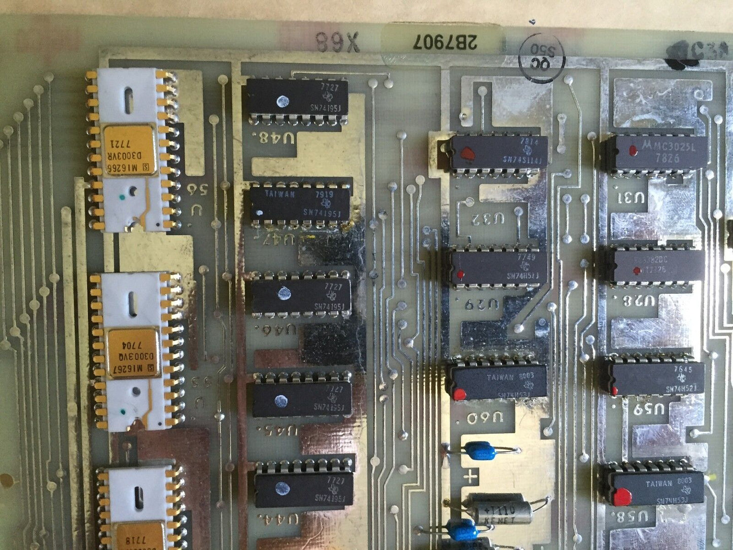 Foxboro D300imt Fc,D3001mt, F7845e ,2B7907 Pcb Board ,Ba