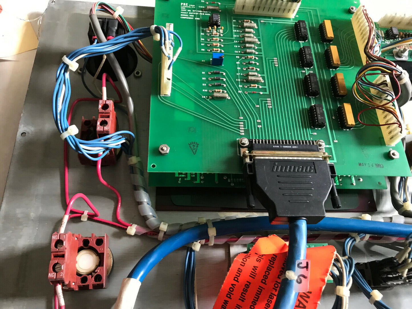 Prc D7-940-038-4 Laser Operators Control Terminal 4 Prc Y-H1500 Laser,Sf