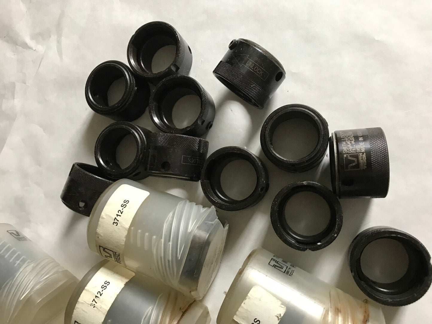 New Smith Tool 3712-Ss Smith Lock Conversion Nuts,3812 For 1.235"Spindle,Ah