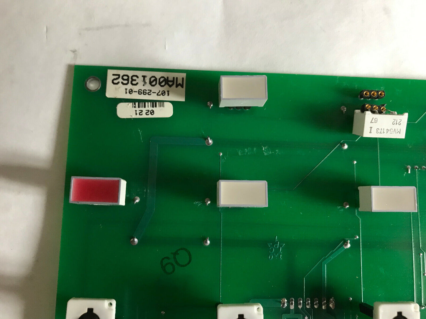 Conair 107-299-01 Rev A Display Pc Board,Sn