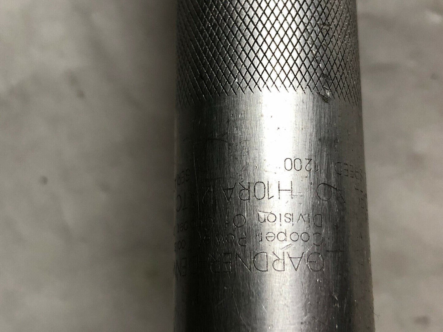 Gardner-Denver H10ra 12 A Tc Pneumatic Push-To-Start Screwdriver,1200 Rpm,Fi