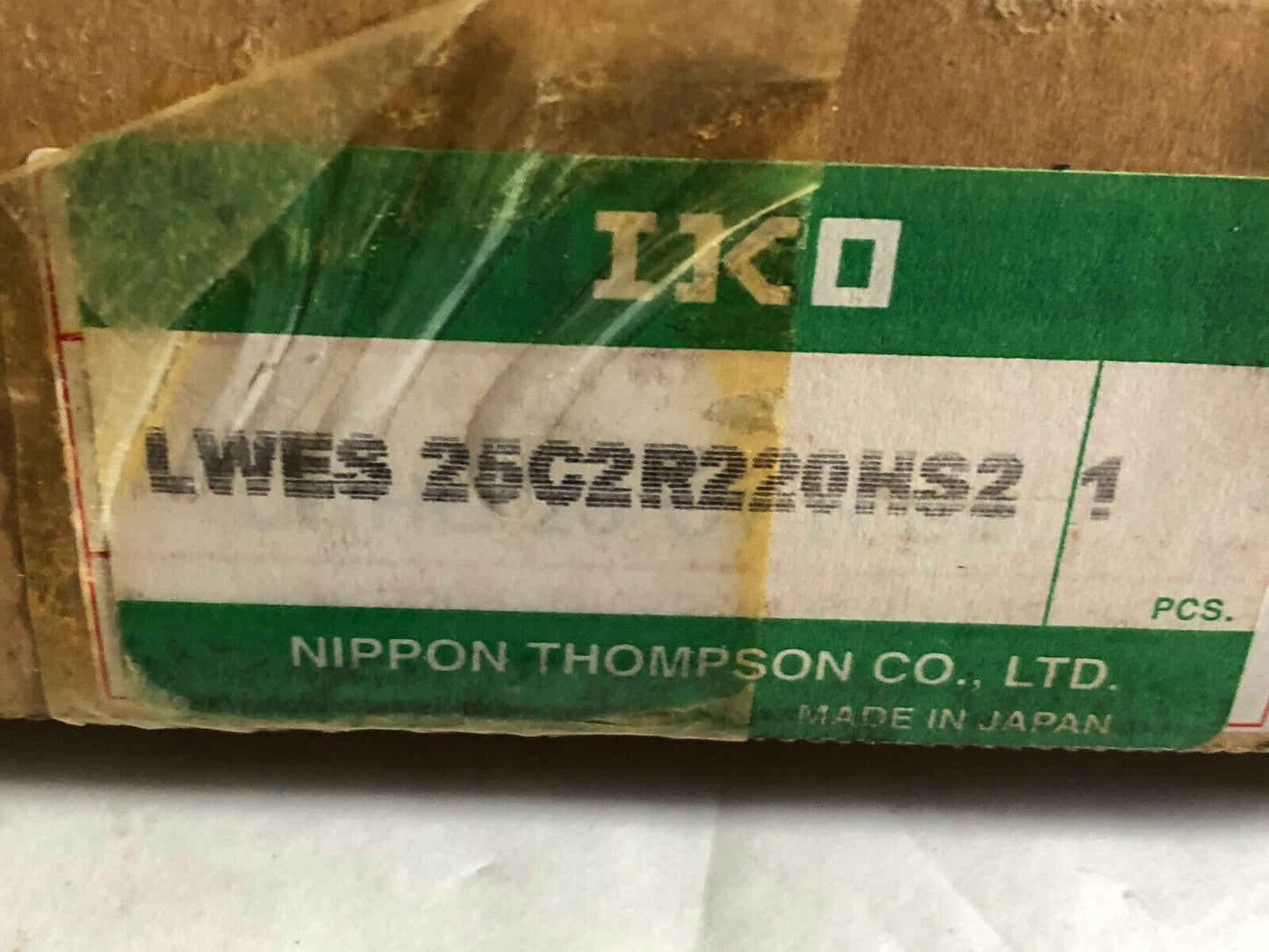New Iko Lwes 25G2r220hs2 1,P S2 Linear Rail Bearing Blocks,Iko Lwes25,220Mm,Ap