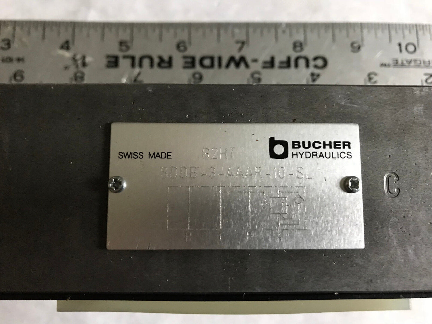 New Bucher G2ht Sddb-3-Aaar-10-Sl,Bucher Sddb-3-Aaar-10-Sl,Hydraulic Valve ,Eo