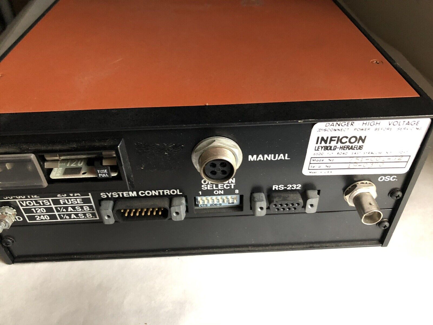 Inficon 751-001-G2,Inficon Xtc Leybold Heraeub Xtc Depostion Control,Bq