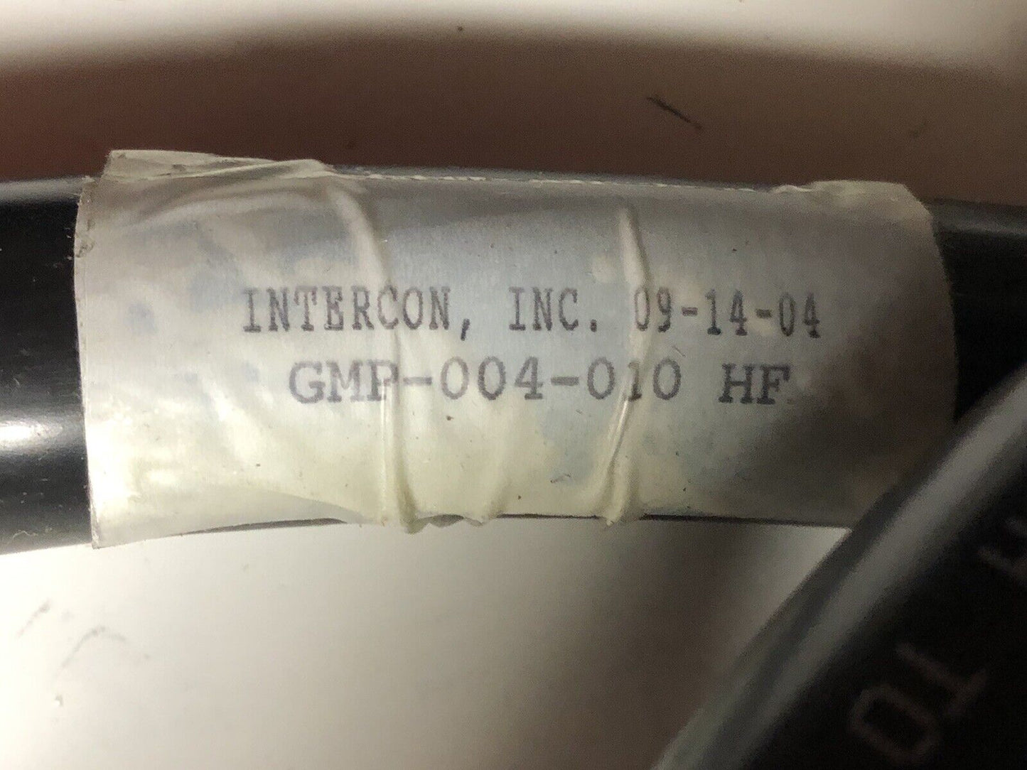 Intercon Robotic Gmp-004-010 Hf Machine Cable Assembly,Lapp Kabel Ll53776,Ev