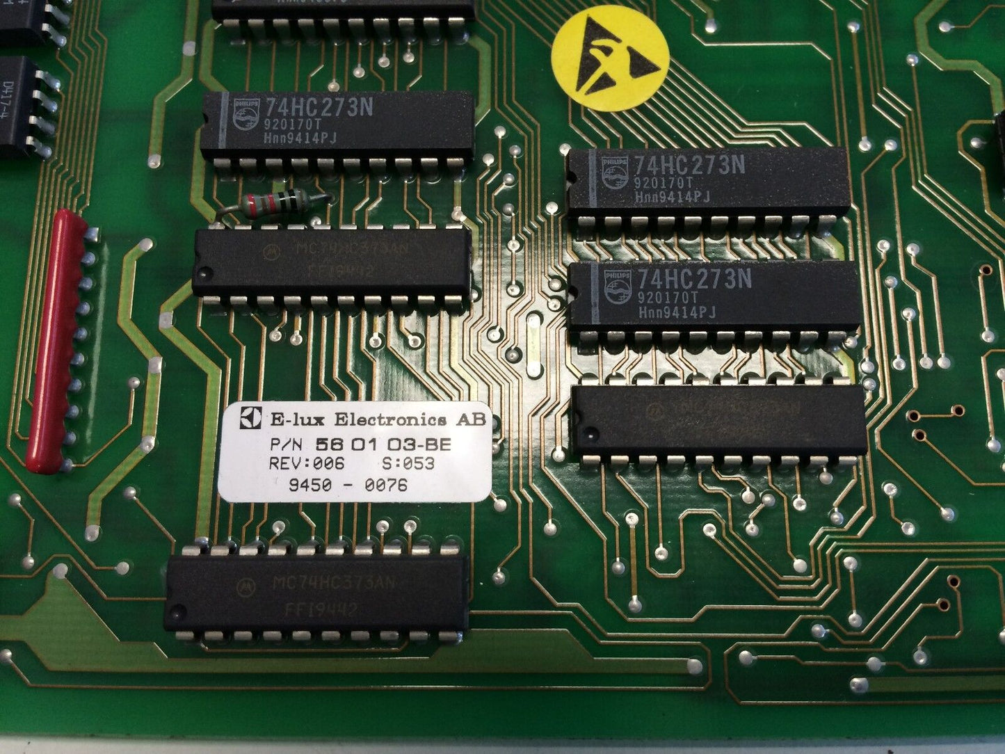 Abb 5601 03-Be, 9450-0076, Dsqc-224 Yb-560-103-Be/2 Analog I/O Board,Ew