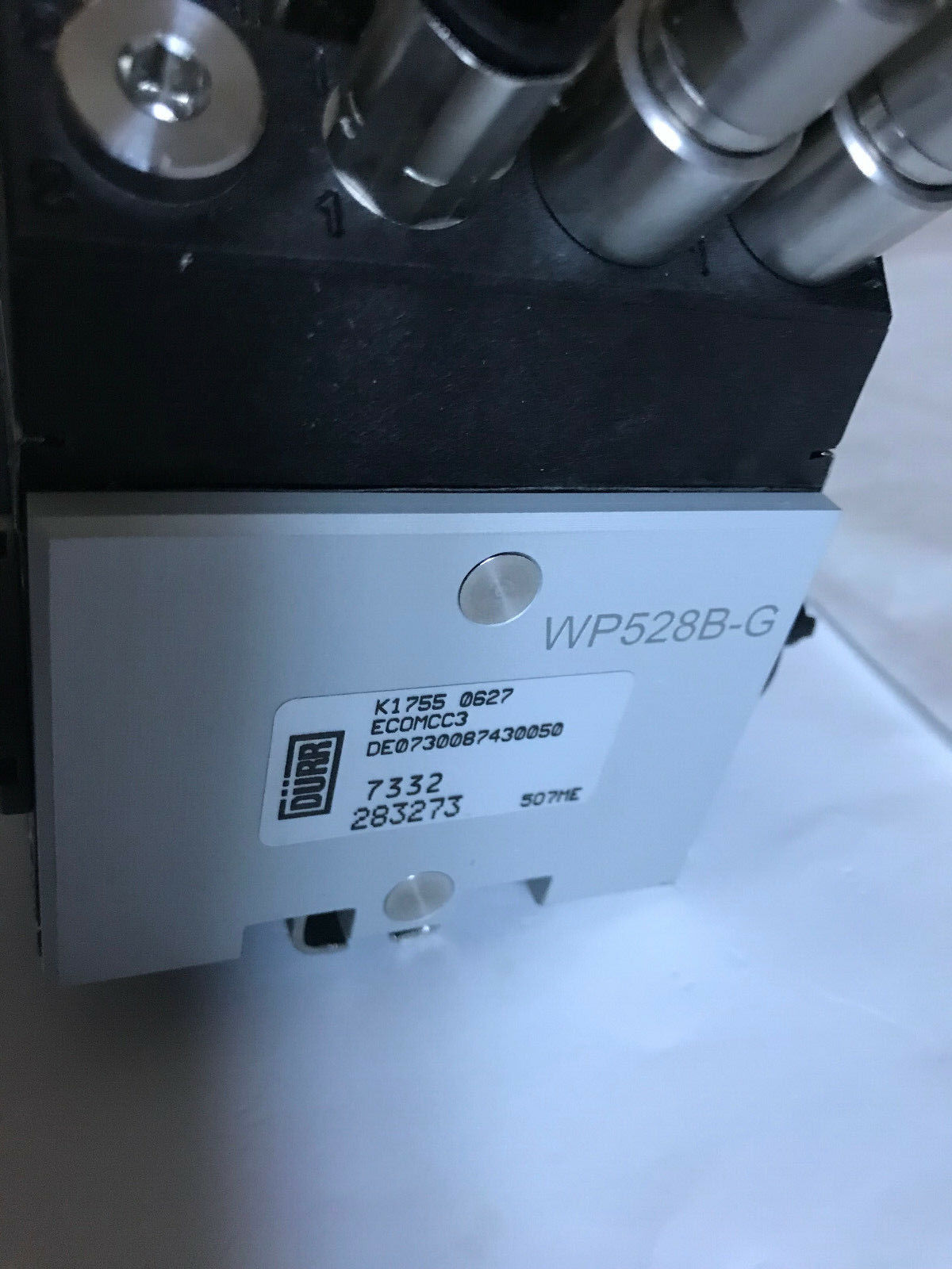 Murr Wp528b-G Pneumatic Valve Manifold Wp528bg,M01130135,K1755 0627 Ecomcc3,Sd