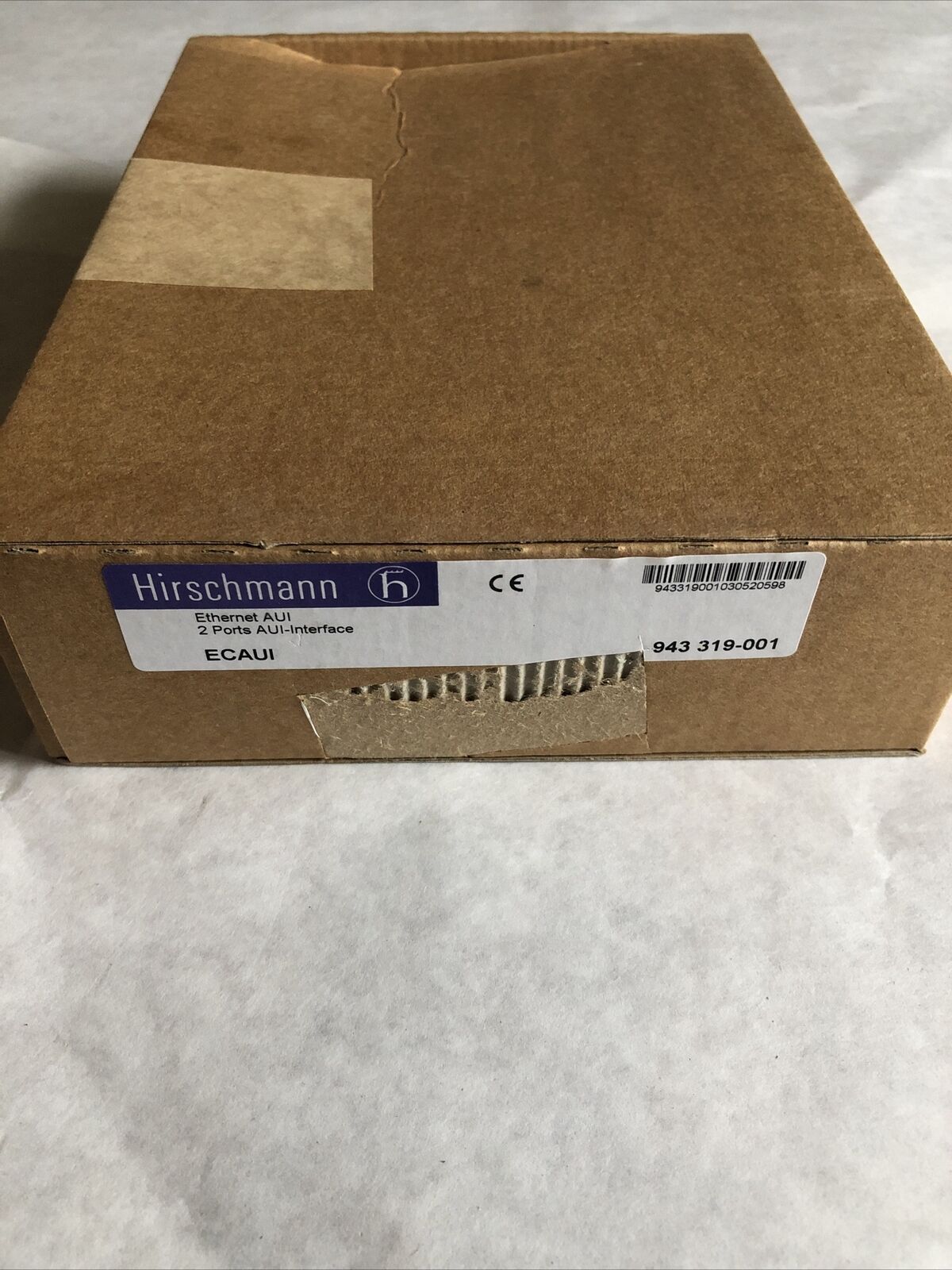 New Hirschmann Ecaui 943 319-001,843851003 2 Ports Auisiemens Eithernet Net,Ba