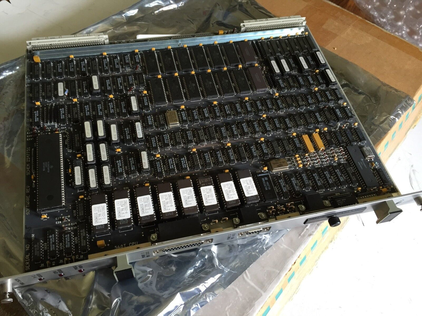 New Siemens 560-2820,Texas 2597753-000,Schem 2597751 Cpu,Rs-232,Rs-422,Tm