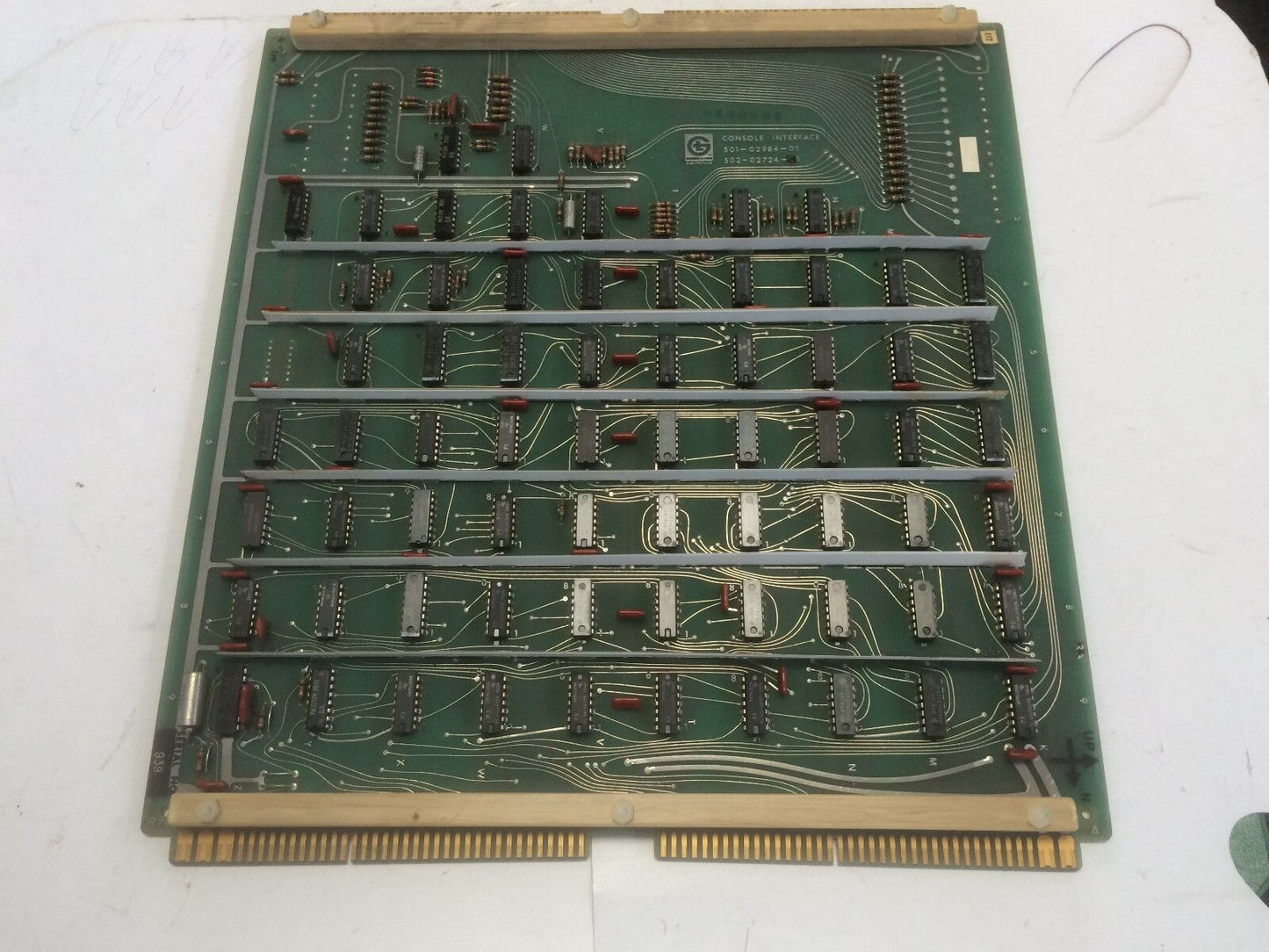 Giddings & Lewis 502-02724-51,501-02984-01,Console Interface Plc Board,Dj