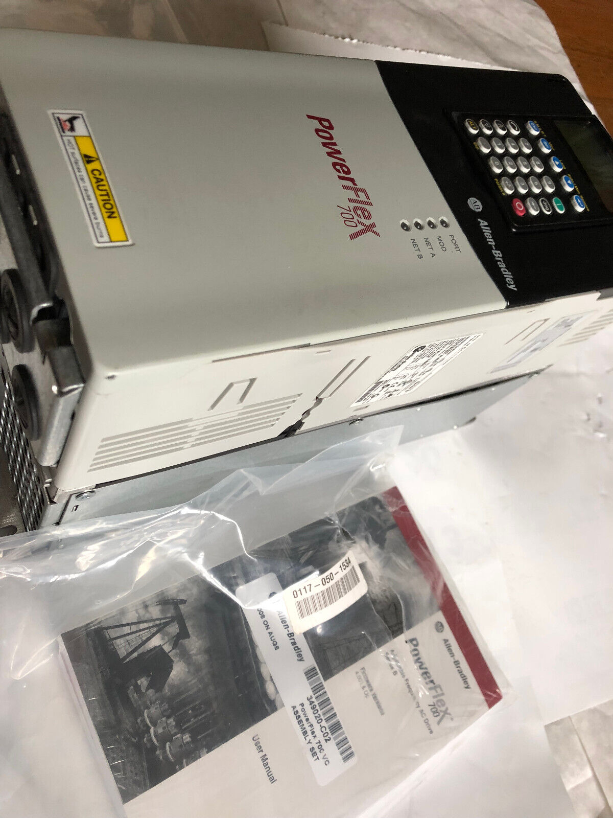 Allen Bradley 20Bd014a3atnand0 Powerflex 700 Ac Drive Unit,20B D014a3 Atnand0,An