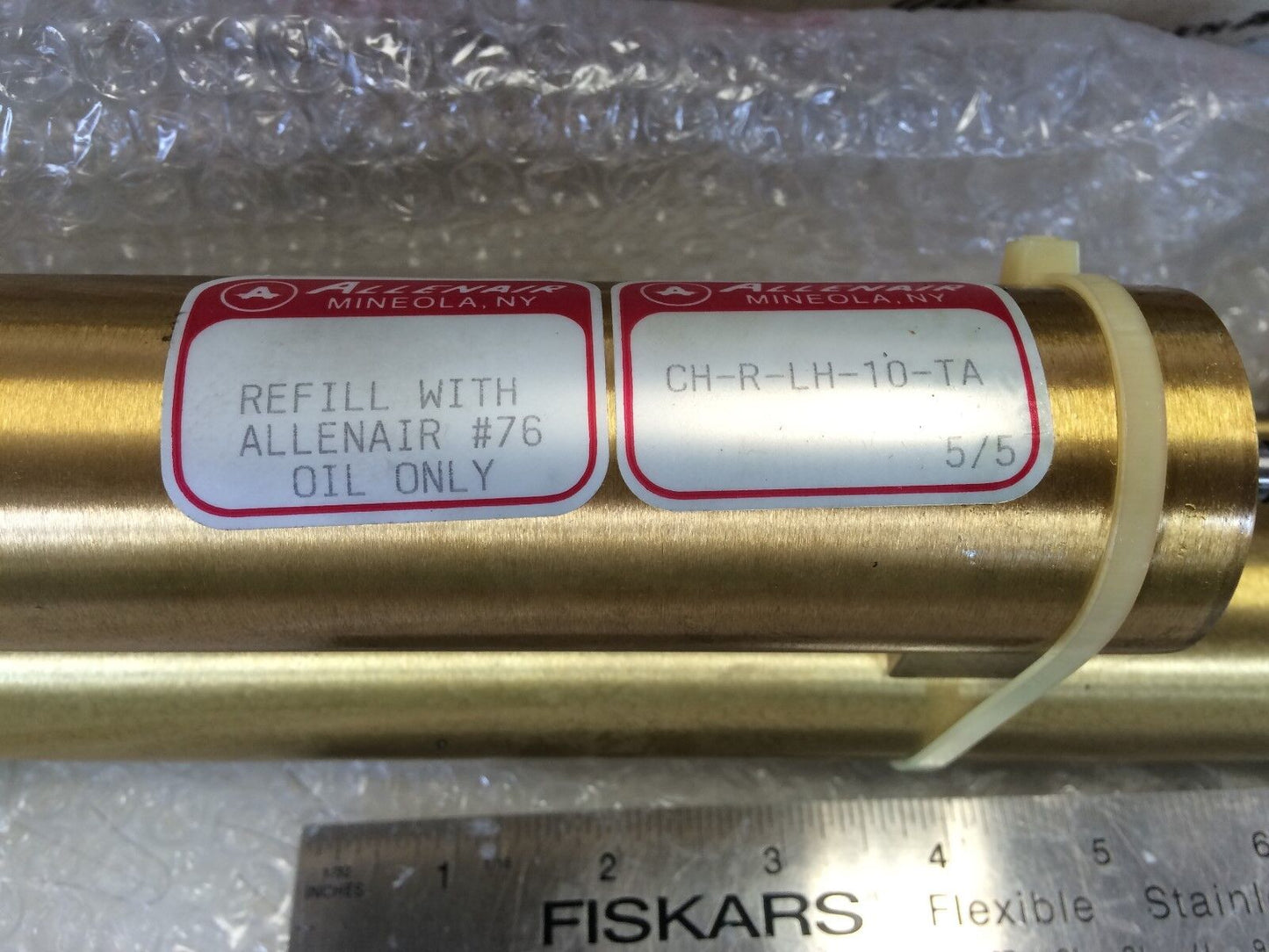 New Allenair #76 Control 10 Inch Stroke Cyl Check Allenair Ch-R-Lh-10-Ta,Bn